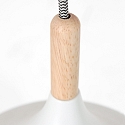 Mexlite Pendelarmatuur BJORR 3-vlams E27 IP20, wit mat dimbaar