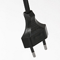 Steinhauer Tafelarmatuur ANCILLA 1-vlams, met schakelfunctie, conisch E14 IP20, zwart mat dimbaar