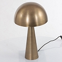 Steinhauer table lamp PIMPERNEL down, round, with switch, with plug, conical E27 IP20, bronze 