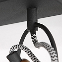 Mexlite Wand- en plafondarmatuur NOV� 2-vlams, instelbaar E14 IP20, zwart mat dimbaar