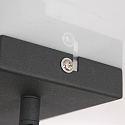 Mexlite Wand- en plafondarmatuur NOV� 2-vlams, instelbaar E14 IP20, zwart mat dimbaar
