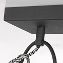 Mexlite Wand- en plafondarmatuur NOV� 2-vlams, instelbaar E14 IP20, zwart mat dimbaar