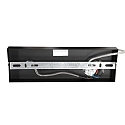 Mexlite Wand- en plafondarmatuur ORNOIR 2-vlams, instelbaar E14 IP20, zwart mat dimbaar