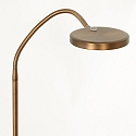 floor lamp PLATU with flex arm, with touch dimmer IP20, bronze dimmable