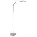 floor lamp PLATU with flex arm, with touch dimmer IP20, steel dimmable