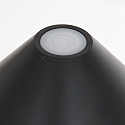Steinhauer Tafelarmatuur ANCILLA up down, met USB-aansluiting, met batterij, met aanraakdimmer IP54, zwart mat dimbaar