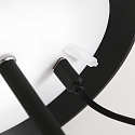 Steinhauer Tafelarmatuur ANCILLA up down, met USB-aansluiting, met batterij, met aanraakdimmer IP54, zwart mat dimbaar