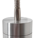 wall luminaire UPROUND 1 flame GU10 IP20, steel 