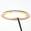 Steinhauer Staande lamp DAPHNE 1-vlams IP20, zwart dimbaar