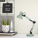 Mexlite table lamp STUDY tiltable E27 IP20, green