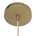 Mexlite Pendelarmatuur GRAZIOGLASS ?18cm E27 IP20, messing