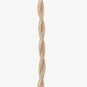 Mexlite Pendelarmatuur GRAZIOGLASS ?18cm E27 IP20, messing
