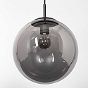 Steinhauer Pendelarmatuur BOLLIQUE rond E27 IP20, zwart dimbaar