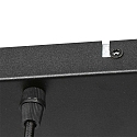 Pendelarmatuur BOLLIQUE 6-vlams E27 IP20, barnsteen, messing, zwart dimbaar