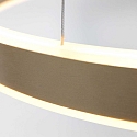 Pendelarmatuur RINGLUX LED IP20, goud dimbaar