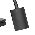 Mexlite wall luminaire UPROUND 1 flame GU10 IP20, black 