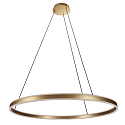 Pendelarmatuur RINGLUX up down IP20, goud dimbaar