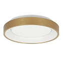ceiling luminaire RINGLEDE IP20, gold dimmable