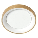 Steinhauer ceiling luminaire RINGLEDE IP20, gold dimmable