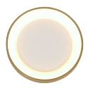 Steinhauer ceiling luminaire RINGLEDE IP20, gold dimmable