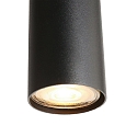 Steinhauer pendant luminaire BOLLIQUE 5 flames GU10 + E27 IP20, black dimmable