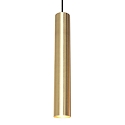 Steinhauer Pendelarmatuur BOLLIQUE 5-vlams GU10 + E27 IP20, messing dimbaar