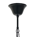 Steinhauer pendant luminaire PIMPERNEL 4 flames E14 IP20, black dimmable