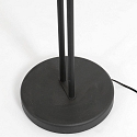 Mexlite Floor lamp BIRON, 2 flames, bronze