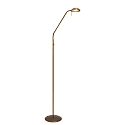 Mexlite Floor lamp BIRON, 1 flame, bronze