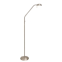 Mexlite Floor lamp BIRON, 1 flame, bronze