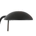 Mexlite floor lamp BIRON with switch, with flex arm IP20, black matt dimmable