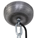 Steinhauer Pendelarmatuur BIKKEL - � 42CM 1-vlams, medium E27 IP20, zwart mat dimbaar