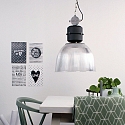 anne light & home Pendelarmatuur CLEARVOYANT 1-vlams, rond E27 IP20, dimbaar