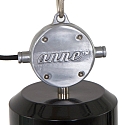 anne light & home Pendelarmatuur FRISK 1-vlams, rond E27 IP20, glanzend, grijs dimbaar