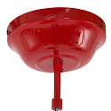 Mexlite Pendelarmatuur EDEN down, 1-vlams, rond E27 IP20, rood dimbaar
