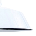 Mexlite Pendelarmatuur EDEN down, 1-vlams, rond E27 IP20, glanzend, wit dimbaar