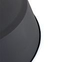 Mexlite Pendelarmatuur EDEN down, 1-vlams, rond E27 IP20, zwart mat dimbaar
