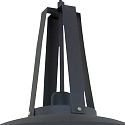 Mexlite Pendelarmatuur EDEN down, 1-vlams, rond E27 IP20, zwart mat dimbaar