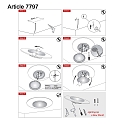 ceiling luminaire LIDO small, round, indirect, perforated IP20, black matt dimmable