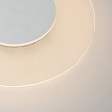 Steinhauer Plafondarmatuur LIDO groot, rond, indirect, gebr�llt IP20, wit mat dimbaar