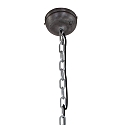 Steinhauer pendant luminaire BIKKEL - � 52CM 1 flame, large E27 IP20, concrete grey dimmable