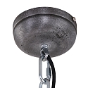 Steinhauer pendant luminaire BIKKEL - � 52CM 1 flame, large E27 IP20, black matt dimmable