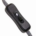 anne light & home Wandarmatuur WOODY met schakelaar, instelbaar E27 IP20, wit mat dimbaar