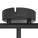spotlight bar NATASJA 3 flames, long, Dim-To-Warm, adjustable GU10 IP20, steel brushed dimmable