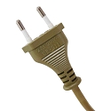 Steinhauer table lamp ANCILLA round, short, with touch dimmer G9 IP20, brushed bronze dimmable