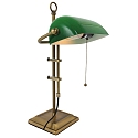 Steinhauer table lamp ANCILLA long, adjustable, with pull switch chain E27 IP20, brushed bronze 