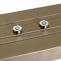 Pendelarmatuur ZELENA / 80-140CM up down, CCT Switch, instelbaar, met aanraakdimmer IP20, staal geborsteld dimbaar