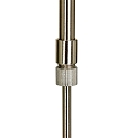 Pendelarmatuur ZELENA / 80-140CM up down, CCT Switch, instelbaar, met aanraakdimmer IP20, staal geborsteld dimbaar