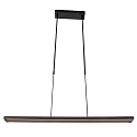 Steinhauer Pendelarmatuur ZELENA / 80-140CM up down, CCT Switch, instelbaar, met aanraakdimmer IP20, zwart mat dimbaar