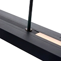 Steinhauer Pendelarmatuur ZELENA / 80-140CM up down, CCT Switch, instelbaar, met aanraakdimmer IP20, zwart mat dimbaar